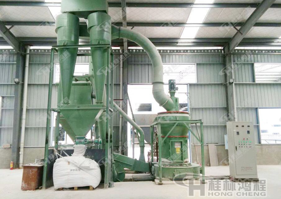 桂林鴻程雜鹵石雷蒙磨粉機(jī)，雜鹵石磨機(jī)，雜鹵石磨粉機(jī)-HC系列縱擺式磨粉機(jī)環(huán)保設(shè)備