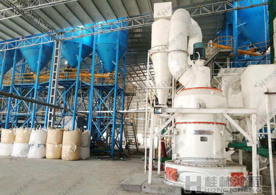 4R3216雷蒙機(jī)80-100目重晶石磨粉設(shè)備，重晶石雷蒙磨粉機(jī)